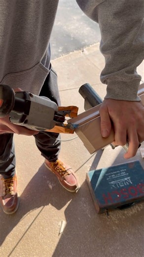 Easy and quick way for you to cope your baseboard #diy#bluecollar#trending #woodworking#construction