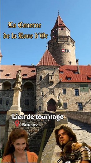 Le château de la princesse Fantagaro de La Caverne de la Rose d'Or en Tchéquie