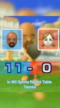 5 Tips to DESTROY Lucía in Wii Sports Resort Table Tennis! #shorts #tutorial #wiisportsresort