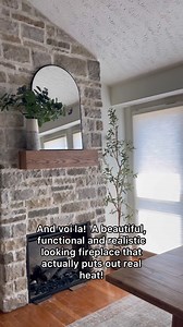 No chimney needed, easy installation, low maintenance and a range of styles and sizes to suit any space! With Dimplex, taking your design to the next level is effortless. 📷 : @crystelmontenegrohome 🔥: Revillusion Built-In Electric Firebox 30” #dimplex #electricfireplace #fireplaceupdate #fireplacedesign | Dimplex North America