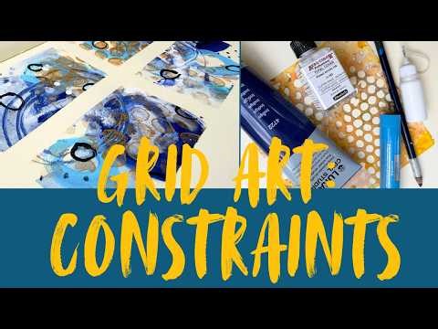 Grid Art with Constraints: Exploring Circles