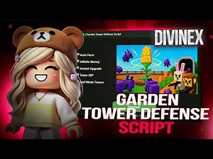 Garden Tower Defense Script – Auto Wave Clear, Farm Boost & Unlocks