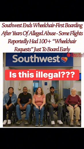 11K views · 23 reactions | When wheelchair-first boarding becomes a loophole… Is it fair that some flyers board early using disability services intended for those who truly need them? 樂 Time to demand transparency and equality for ALL travelers. #EqualAccessNow” #DisabilityRights #AirlineAccountability #TravelJustice #AccessibleTravel #StandUpForInclusion #fblifestyle | Thick Chick Fitness | Facebook