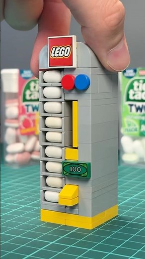 Working Lego Vending Machine with Safe #lego