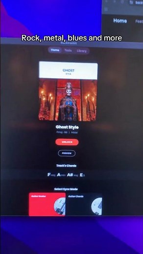App for jam tracks and backing tracks called Backtrackit #musiciansoftiktok #app
