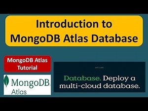 Introduction to MongoDB Atlas Database | MongoDB Atlas Database Tutorial