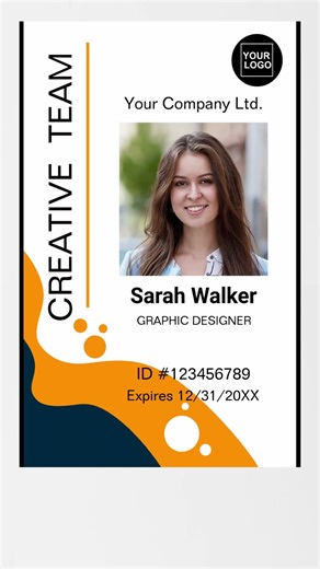 Colorful Custom ID Badges | Personalized Name Tags