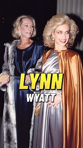Texas’ legendary Lynn Wyatt ( (née Sakowitz; born July 16, 1935) - millionaire philanthropist, world-traveling socialite, fashion icon and more.. Her grandfather and great-uncle started the Sakowitz Department Store chain. Mother of two sons by her first marriage, in 1963 Lynn married oil magnate Oscar Wyatt, who adopted her two sons by her first husband, giving them his name and joining his two sons by a previous marriage. Vanity Fair wrote: “This is a woman who got her first-degree black belt 