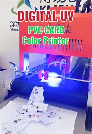 Digital One Pass UV PVC Card Printer — Compact Inkjet Solution