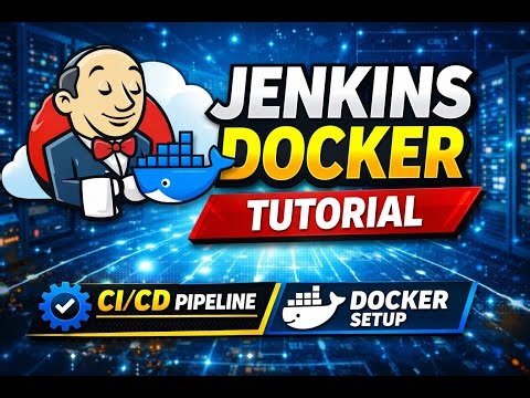 Jenkins Docker Tutorial | Deploy Jenkins Using Docker Engine for CI/CD #devops #docker #jenkins #fyp