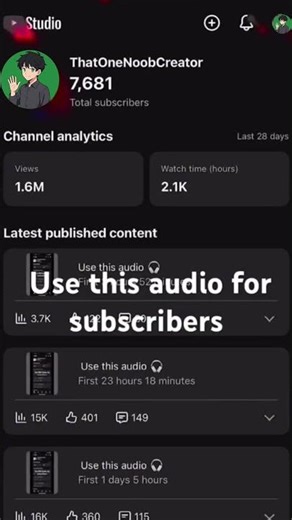 Transcript of Use this audio 🎧