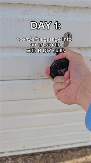 Day 1: Convert Garage Into Studio