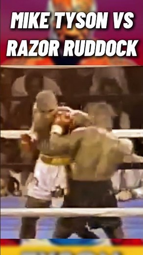 Mike Tyson vs Razor Ruddock | The Most Explosive Fight of the 90s