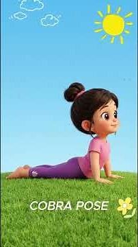 🧘‍♀️ 15 Easy Sitting Yoga Poses for Kids 🌈 | Fun Kids Yoga & Stretching