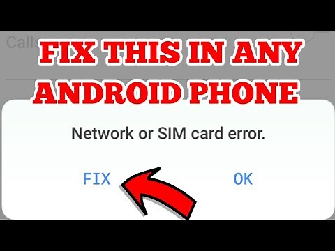 OPPO Network or Sim Card Error Solution || How to Fix Network or Sim Card Error in OPPO Phone