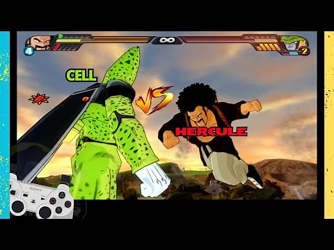 DBZ Budokai Tenkaichi 3 Hardest Difficulty - Hercule vs Cell