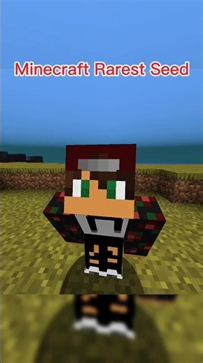 Minecraft Rarest Seeds 💀 #minecraft #shorts