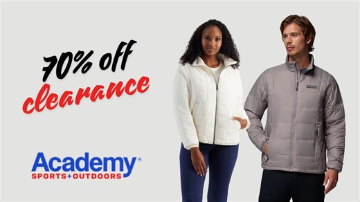 Academy Sports Clearance Deals Up to 70% Off!
