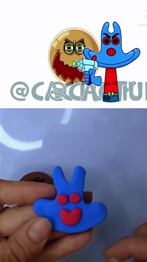 My Sprunki Oc Dirty Bubble and Man Ray from SpongeBob