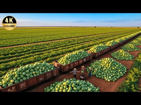 How Farmers Harvest Millions of Tons of Fruits and Vegetables in 2025 #4 | Agriculture Documentary