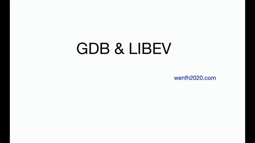 gdb & libev