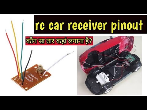 full wire connection of rc car receiver.