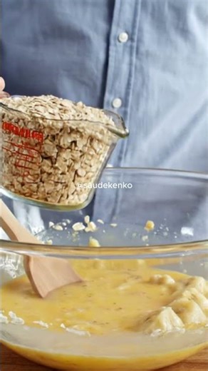 COMO FAZER BOLO de Banana - Sem Farinha !? #receitas