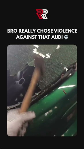 when Audi’s rear glass becomes your enemy 😤