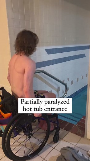 A combination of spasms, railings, and steps makes for a complicated equation. When you become a wheelchair user/ physically disabled you start to calculate where and how you will get places. Personally I have found that with my manual chair and a couple friends I can get just about anywhere! #sciwarrior #scirecovery #paralyzed #paraplegic #paraplegia #wheelchair #wheelchairlife #adaptandachieve #partiallyparalyzed