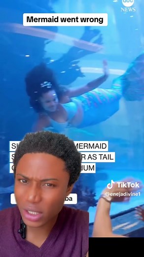 Mermaid went wrong 🧜‍♀️ #mermaid #mermaids #water #underwater #drowning #struggle #struggles #scareprank