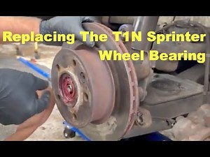 When Wheel Bearings Go Bad! - T1N Sprinter Front Axle Repair -