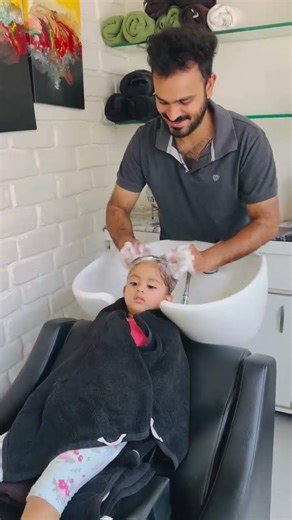 #hair #blowdryshorthair #babyhaircut #hairart