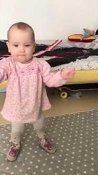 BABY'S FIRST STEPS | 12 months old BABY START WALKING FOR THE FIRST TIME | Learning to walk