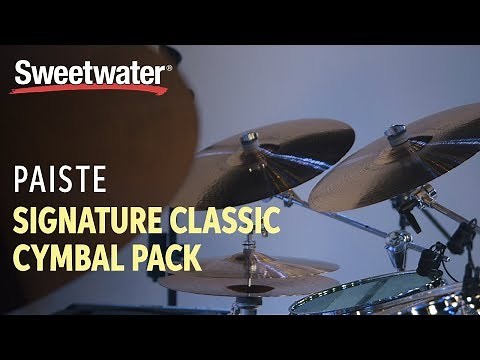 Paiste Signature Classic Cymbal Pack with Free 16" Crash Reviewed
