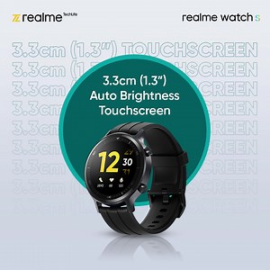 401K views · 1.9K reactions | Staying #SmarterRoundTheClock cannot get easier than this! Avail a smart design with excellent features of the #realmeWatchS. Available on realme.com, Flipkart & Amazon. Buy now: https://amzn.to/3dxwu0t | realme narzo India | Facebook