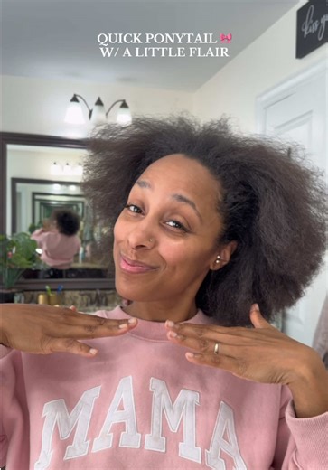 Quick Ponytail Tutorial with Braids and Flair