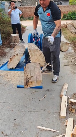 🔥 Ultimate Hydraulic Wood Splitter Machine | Fastest Firewood Processing Tool for Home & Farm 🪵⚡