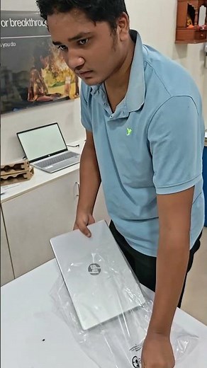 HP 15 Unboxing By Happy Customer... #laptop #hpsmart #automobile #computer #hp