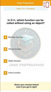 C++ 03 - Operators - 3 Questions - 1min Challenge - #GATE #CDAC #CCAT #CCEE #ccat #cdac #gate #ccee