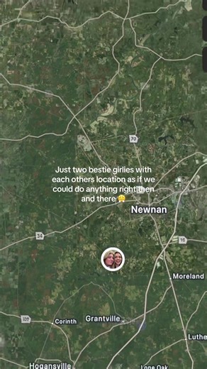 Supportive Best Friends Sharing Locations