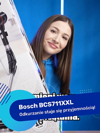 Odkurzacz Bosch BCS711XXL - Przyjemność w Sprzątaniu