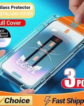 👉 Comment "Shop" order this item 👈 Oleophobic Coating Dust Free Easy Installation Screen Protector…