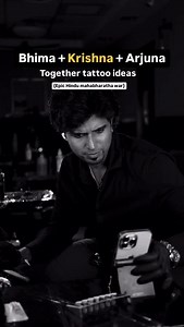 31K views · 15K reactions | Bhima, krishnan, Arjunan tattoo ideas about hindu mythological war mahabharatam tattoo designs for men and women! (Bhima tattoo ideas, arjunan tattoo ideas, mahabharatham) #tattooideas #art | Machu Tattoo Studio | Facebook
