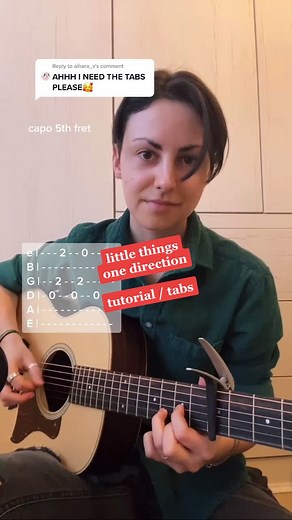 Little Things One Direction Guitar Tutorial