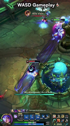 WASD Controls: Yunara ARAM