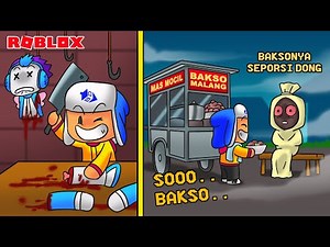 AKU DI JADIKAN DAGING BAKSO GEROBAK BAKSO MALANG SAMA MOCIL DI ROBLOX!!