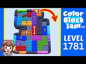 Color Block Jam Level 925 (1781) Solution Walkthrough