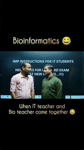 Bioinformatics 😂 Behind the scenes 😂#funtime