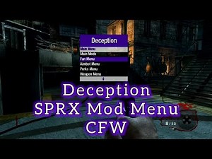 BO1 | 1.13 | Deception | Zombies | SPRX Mod Menu | (CFW) [+Download]