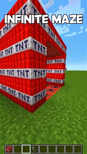 Minecraft Infinite Maze💀 #minecraft